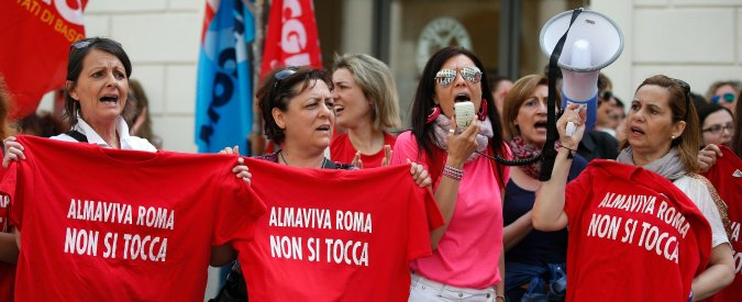 Alitalia e Almaviva, lavoratori dai destini intrecciati per una lotta unitaria