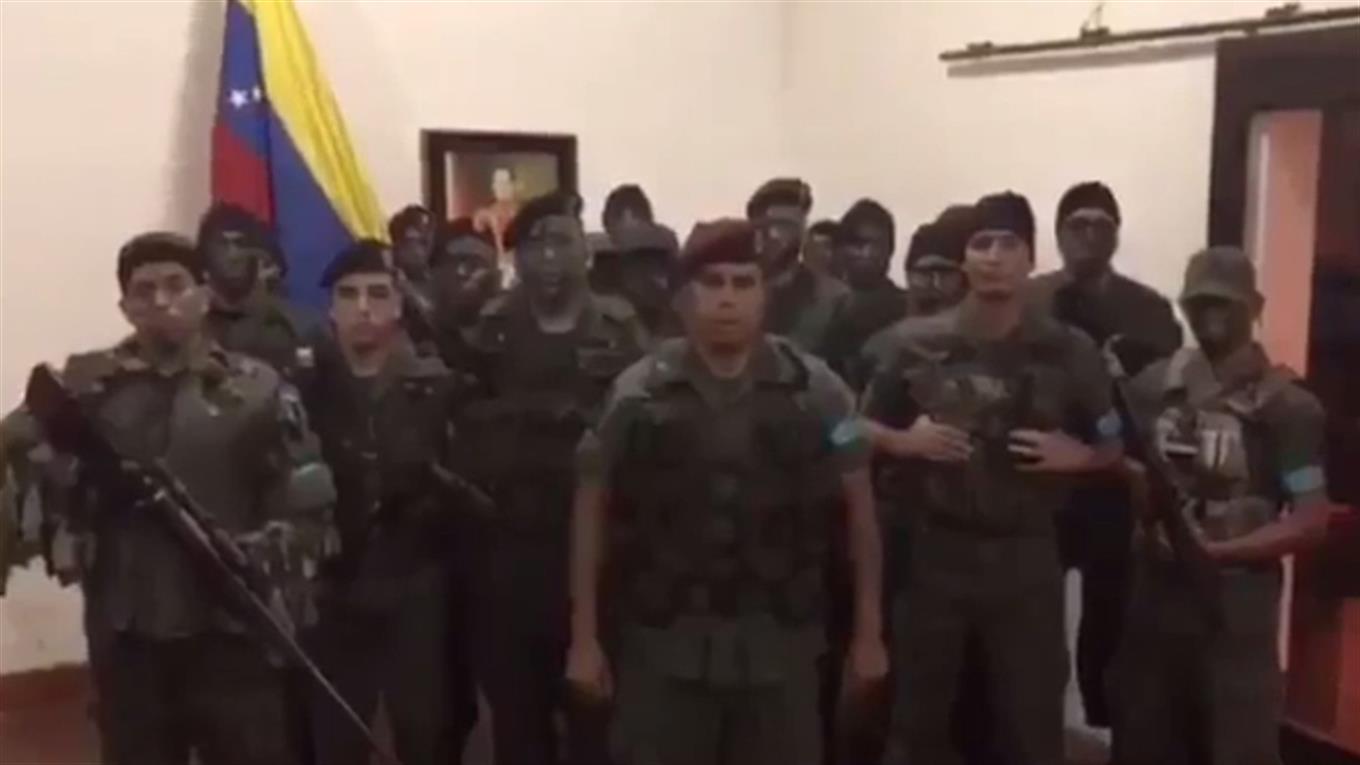 [ULTIM'ORA] Venezuela: un gruppo di militari si ribella a Maduro