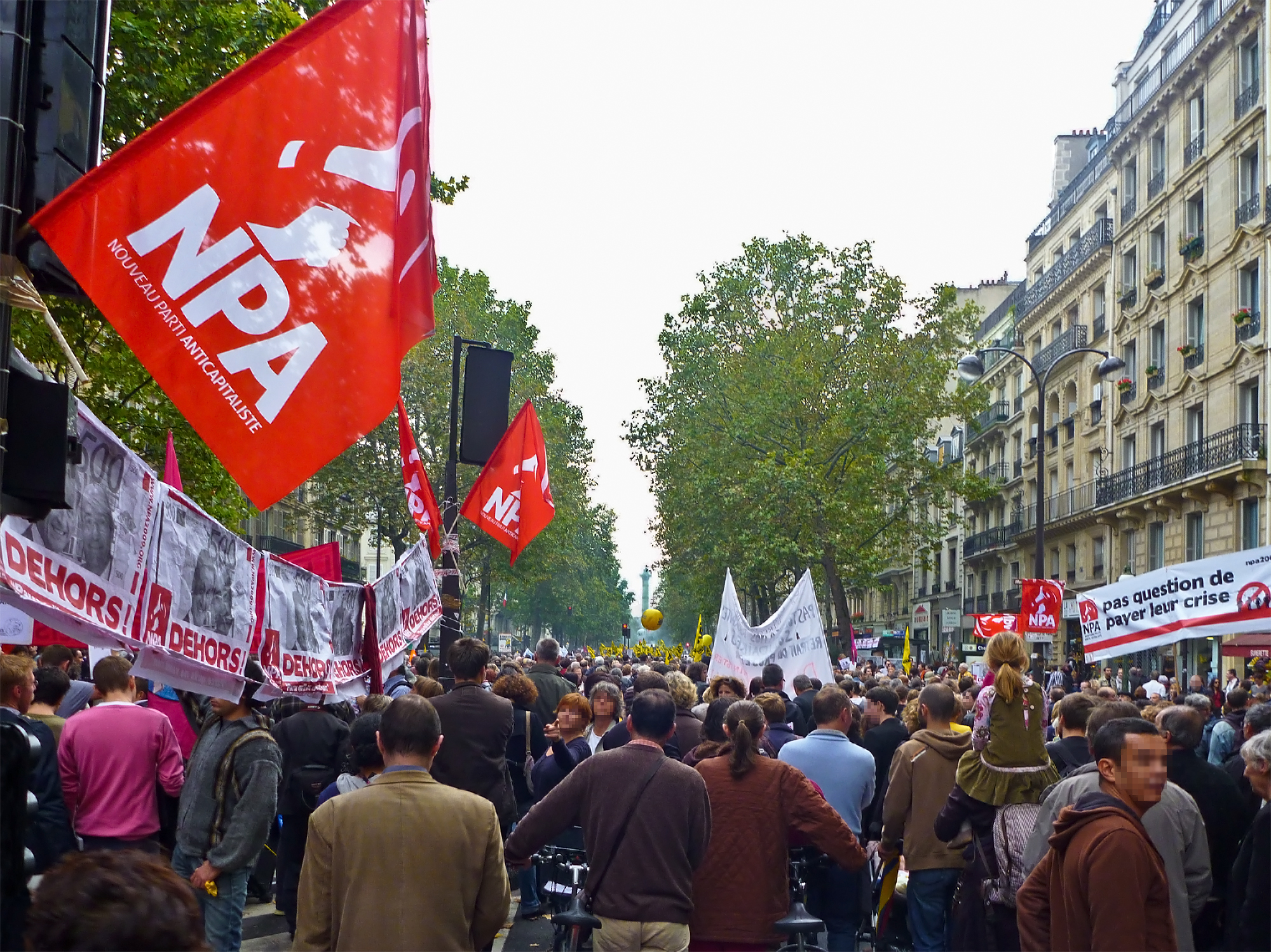 Francia: per un Nuovo Partito Anticapitalista (NPA) rivoluzionario e operaio