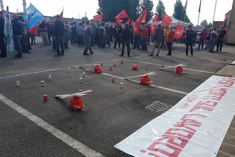 Mantova: 15000 metalmeccanici contro le morti sul lavoro