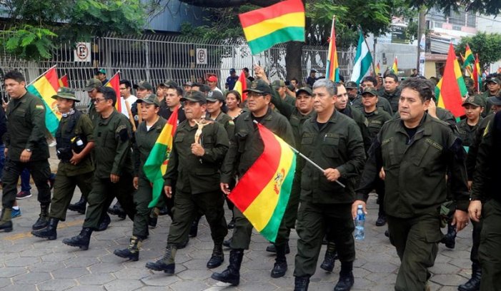Bolivia: Abbasso il colpo di Stato della polizia e della destra, sostenuto dalle forze armate!