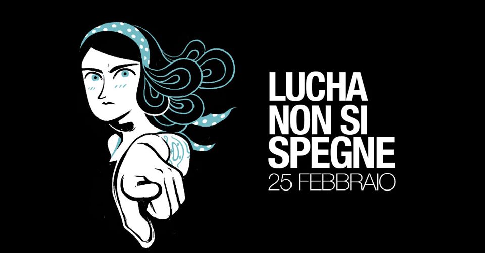Roma, domani presidio: Lucha y Siesta non si spegne!