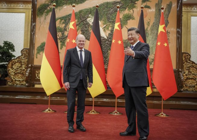 Il rapporto della Germania con la Cina è di nuovo fonte di tensione con gli Stati Uniti