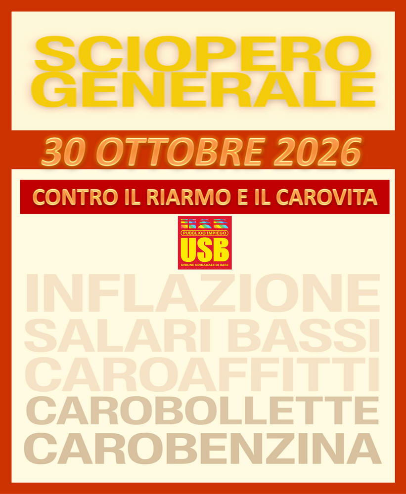 Sciopero Generale 30 ottobre in diretta. Segui qui gli aggiornamenti dai picchetti e dalle piazze